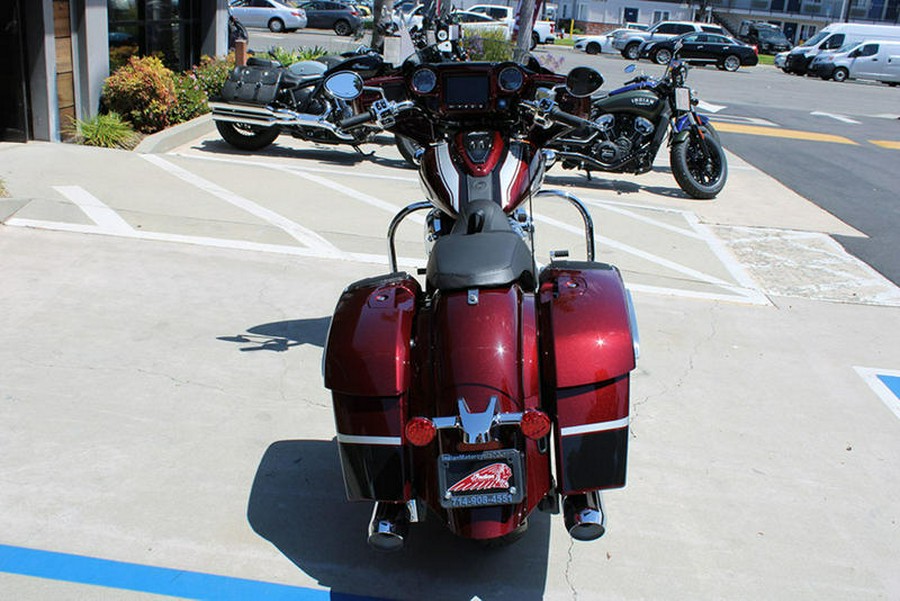 2024 Indian Motorcycle® Chieftain® Limited with Powerband Audio Package Maroon Metallic/Graphics