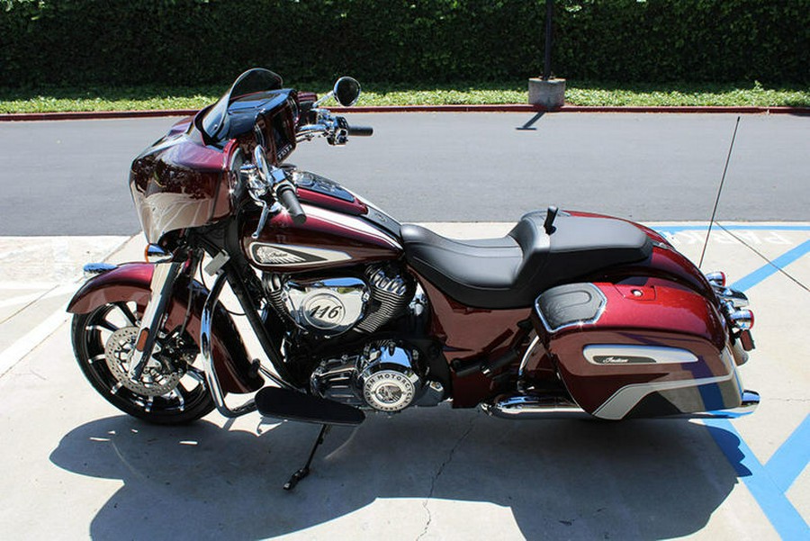 2024 Indian Motorcycle® Chieftain® Limited with Powerband Audio Package Maroon Metallic/Graphics