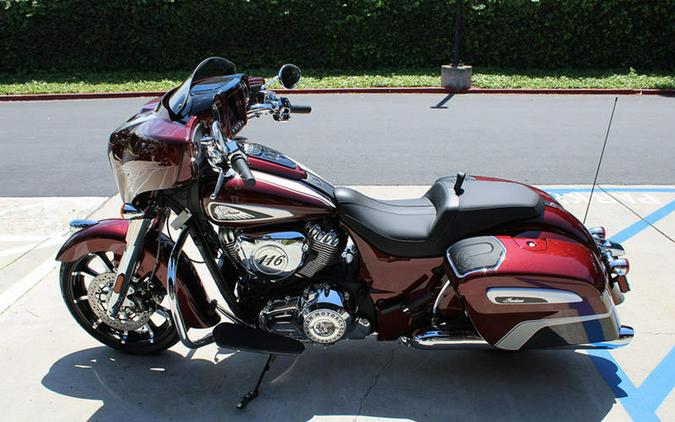 2024 Indian Motorcycle® Chieftain® Limited with Powerband Audio Package Maroon Metallic/Graphics