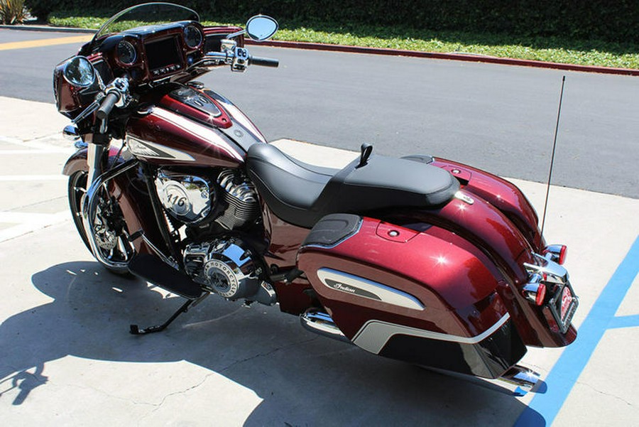 2024 Indian Motorcycle® Chieftain® Limited with Powerband Audio Package Maroon Metallic/Graphics