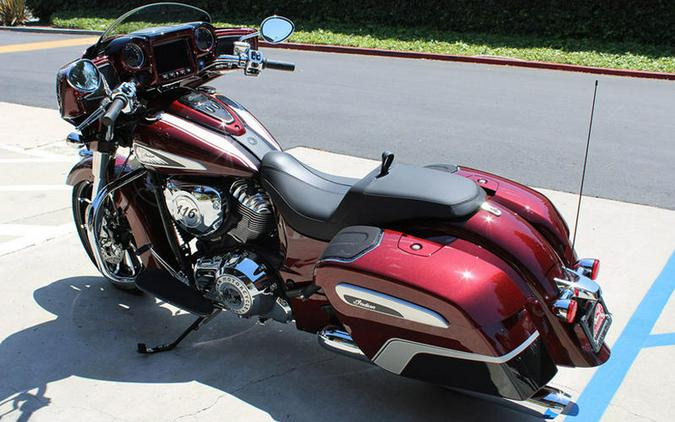 2024 Indian Motorcycle® Chieftain® Limited with Powerband Audio Package Maroon Metallic/Graphics