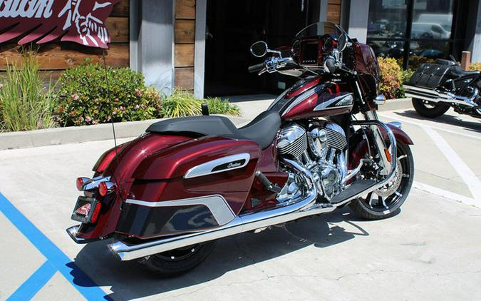 2024 Indian Motorcycle® Chieftain® Limited with Powerband Audio Package Maroon Metallic/Graphics