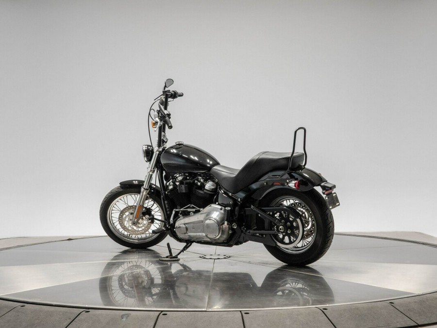 2020 HARLEY-DAVIDSON FXST STANDARD in Vivid Black with 6,208 miles!