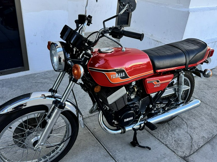 1976 Yamaha RD400 European Model
