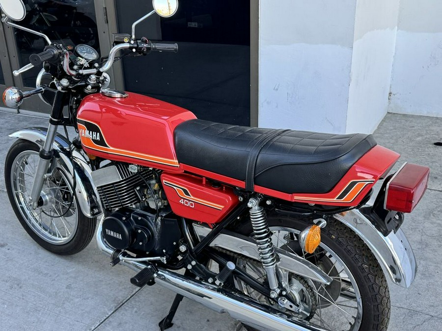 1976 Yamaha RD400 European Model