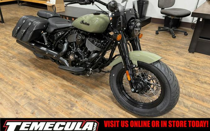 2025 Indian Super Chief Dark Horse Moss Green