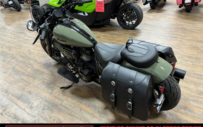 2025 Indian Super Chief Dark Horse Moss Green