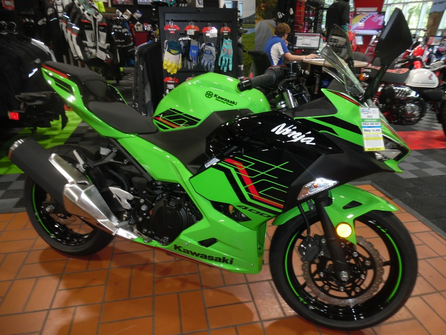 2023 Kawasaki NINJA 400 KRT Edition (EX400HPFAN) w/Accessories installed! [SALE Price NOW through 7.31.2023!]
