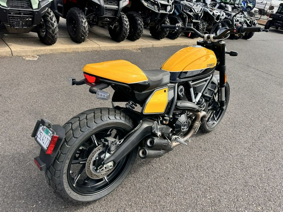 2020 Ducati Scrambler 800 Full Throttle Shining Black/Yellow