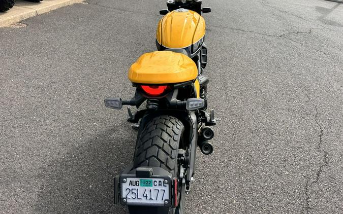 2020 Ducati Scrambler 800 Full Throttle Shining Black/Yellow