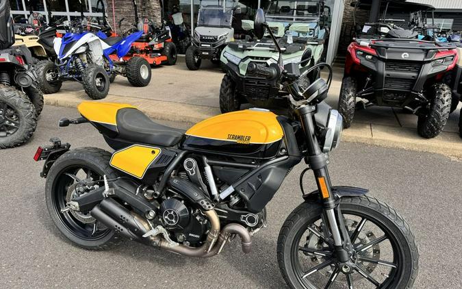 2020 Ducati Scrambler 800 Full Throttle Shining Black/Yellow