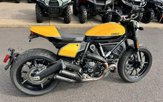 2020 Ducati Scrambler 800 Full Throttle Shining Black/Yellow