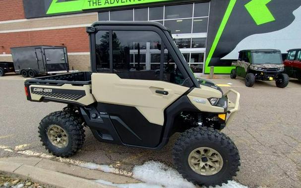 2025 Can-Am® Defender Limited HD10 Desert Tan & Stealth Black