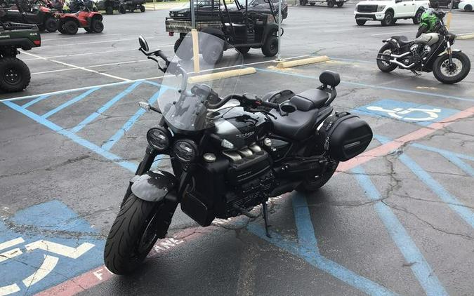 2022 Triumph Rocket 3 GT Triple Black Sapphire Black Silver Ice