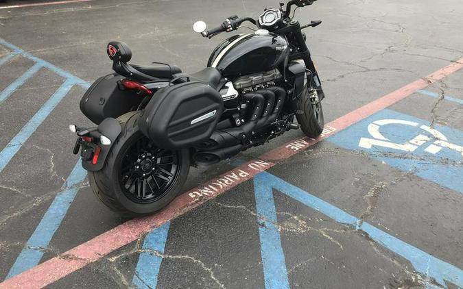 2022 Triumph Rocket 3 GT Triple Black Sapphire Black Silver Ice
