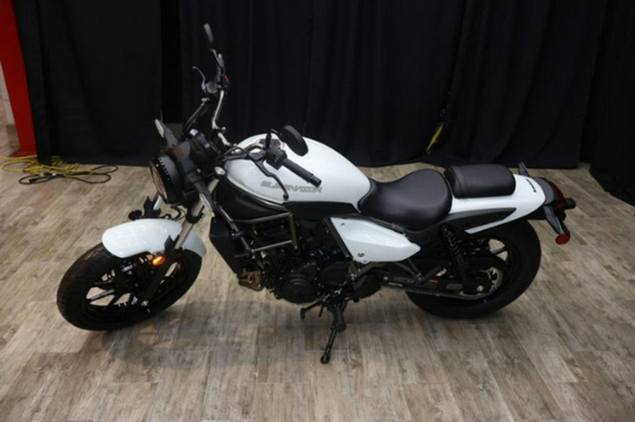 2024 Kawasaki Eliminator Pearl Robotic White