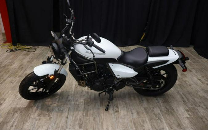 2024 Kawasaki Eliminator Pearl Robotic White