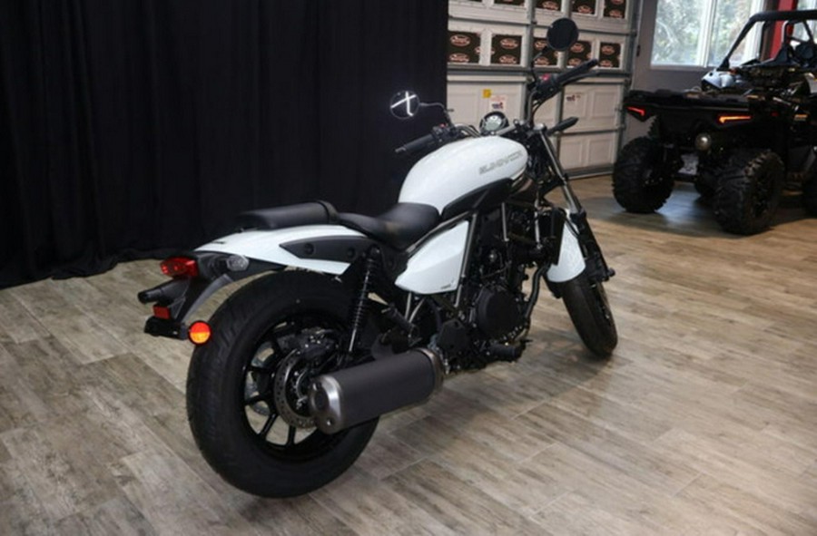 2024 Kawasaki Eliminator Pearl Robotic White