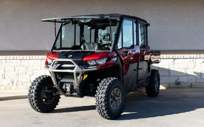 New 2024 CAN-AM DEFENDER MAX LIMITED HD10 FIERY RED