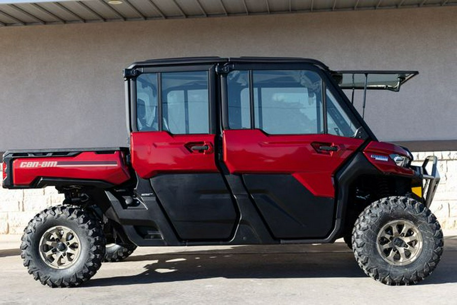 New 2024 CAN-AM DEFENDER MAX LIMITED HD10 FIERY RED