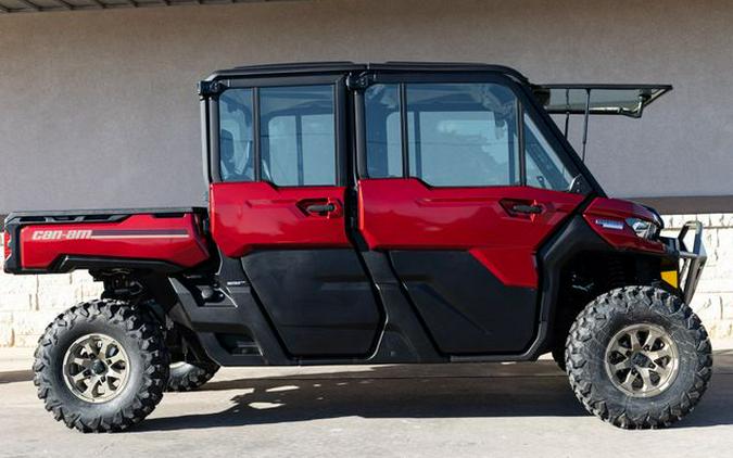 New 2024 CAN-AM DEFENDER MAX LIMITED HD10 FIERY RED