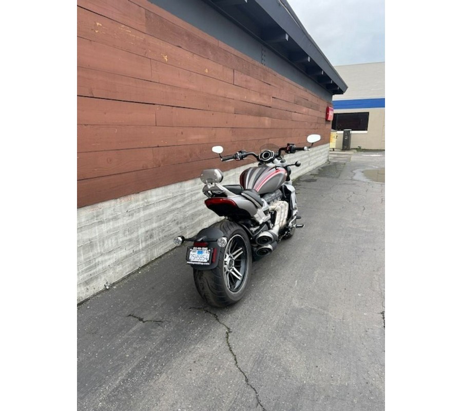 2021 Triumph Rocket 3 GT Silver Ice/Storm Grey