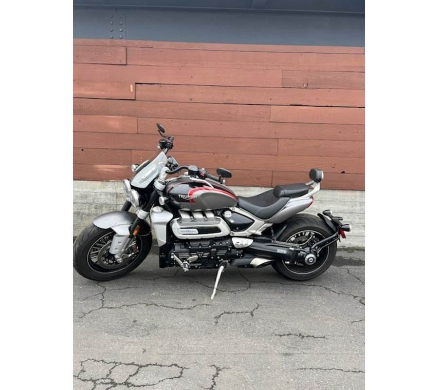 2021 Triumph Rocket 3 GT Silver Ice/Storm Grey