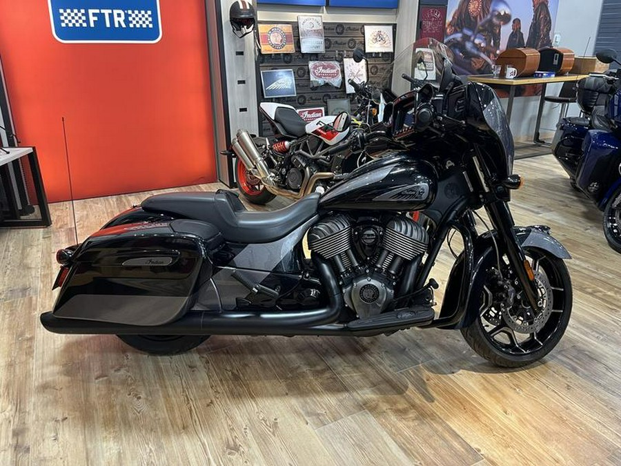 2021 Indian Motorcycle® Chieftain® Elite Thunder Black Vivid Crystal / Carbon Crystal