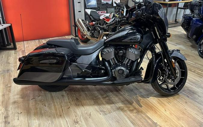 2021 Indian Motorcycle® Chieftain® Elite Thunder Black Vivid Crystal / Carbon Crystal