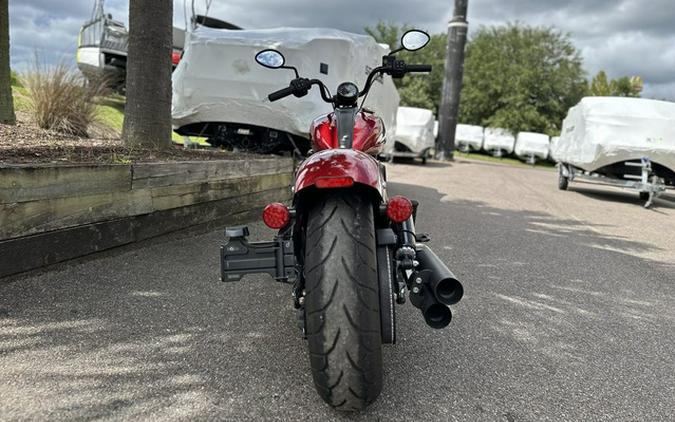 2022 Indian Chief Bobber ABS Ruby Metallic