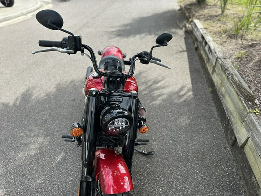 2022 Indian Chief Bobber ABS Ruby Metallic