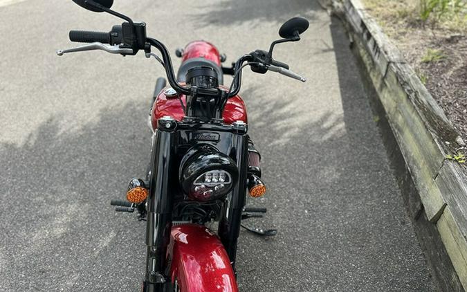 2022 Indian Chief Bobber ABS Ruby Metallic