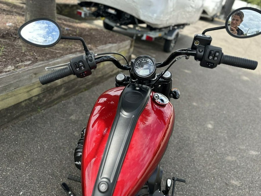 2022 Indian Chief Bobber ABS Ruby Metallic