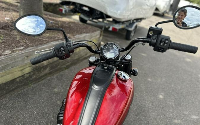 2022 Indian Chief Bobber ABS Ruby Metallic