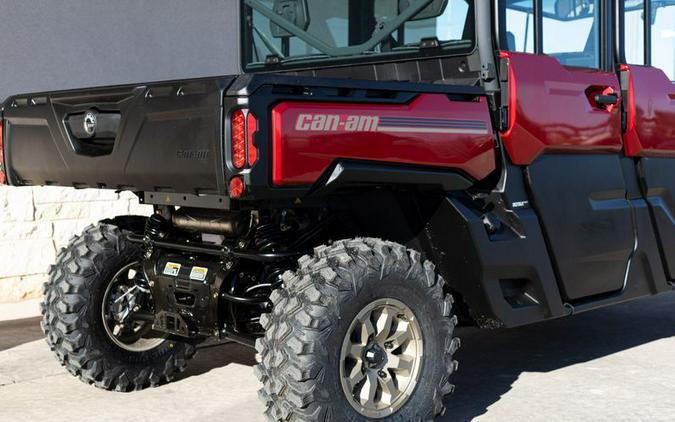 New 2024 CAN-AM DEFENDER MAX LIMITED HD10 FIERY RED