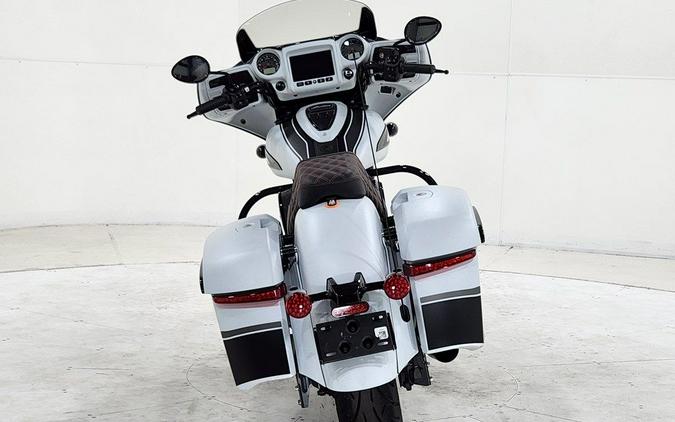 2024 Indian Motorcycle® Chieftain® Dark Horse® Ghost White Metallic Smoke