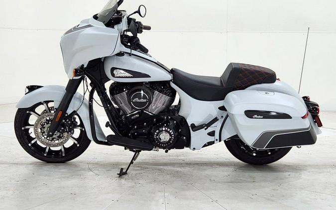 2024 Indian Motorcycle® Chieftain® Dark Horse® Ghost White Metallic Smoke