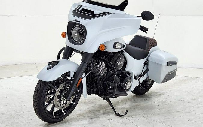 2024 Indian Motorcycle® Chieftain® Dark Horse® Ghost White Metallic Smoke