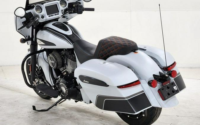 2024 Indian Motorcycle® Chieftain® Dark Horse® Ghost White Metallic Smoke