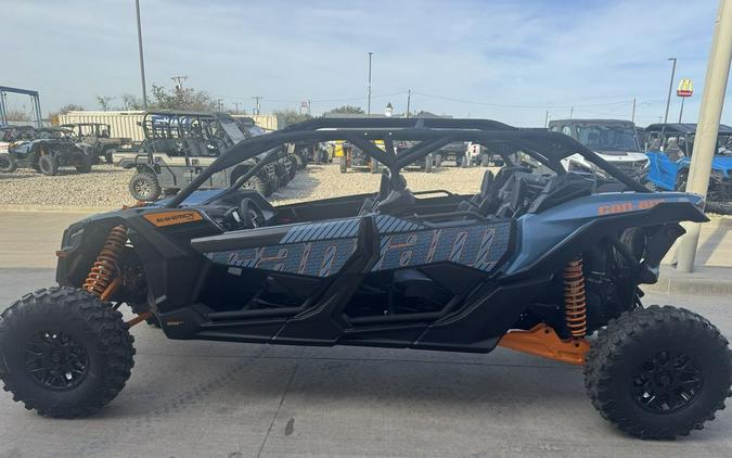 2026 Can-Am® Maverick X3 MAX RS Turbo Scandi Blue & Orange Crush
