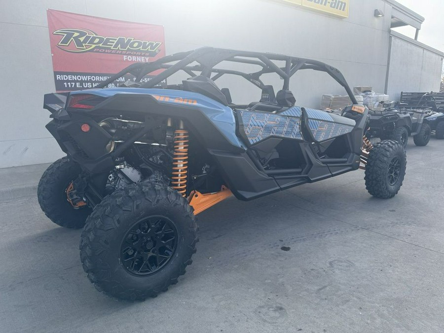 2026 Can-Am® Maverick X3 MAX RS Turbo Scandi Blue & Orange Crush