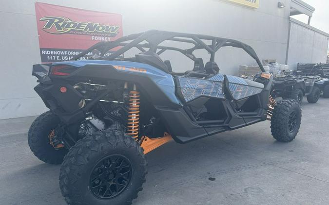 2026 Can-Am® Maverick X3 MAX RS Turbo Scandi Blue & Orange Crush