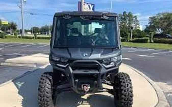 New 2024 CAN-AM DEFENDER MAX LIMITED HD10 STONE GRAY