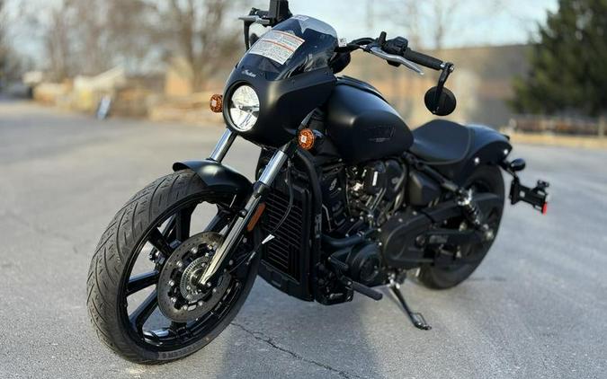 2025 Indian Motorcycle® Sport Scout® Limited +Tech Black Smoke