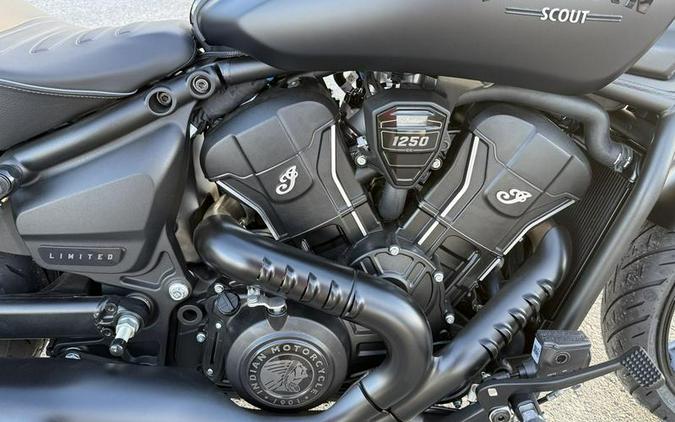 2025 Indian Motorcycle® Sport Scout® Limited +Tech Black Smoke
