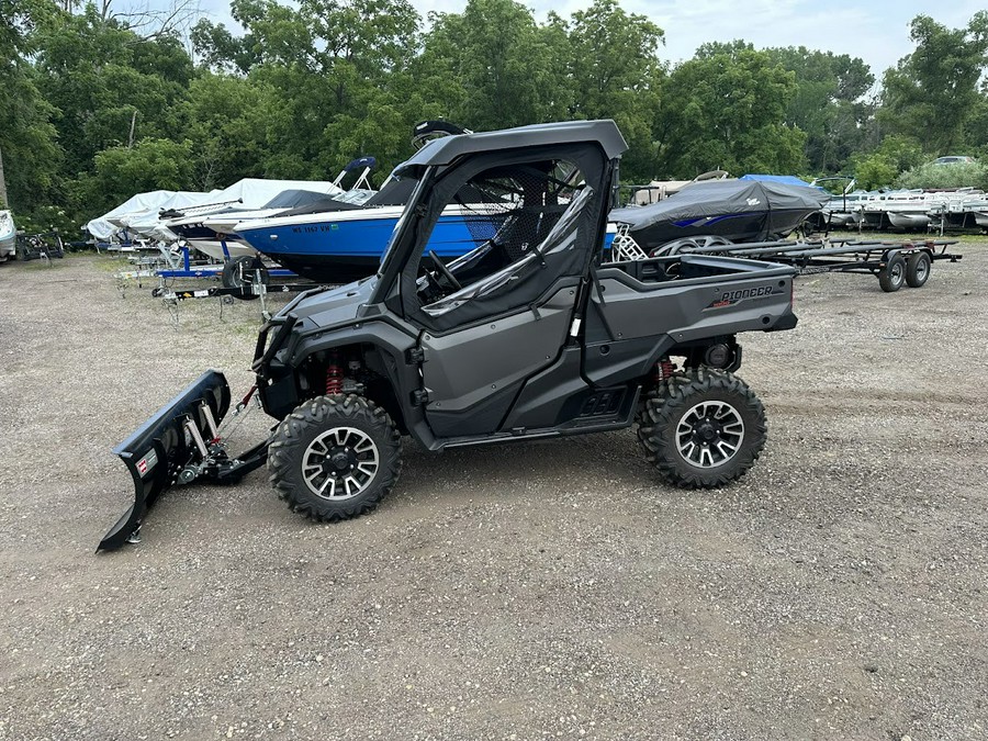 2017 Honda PIONEER 1000. Power steering, plow and full cab!