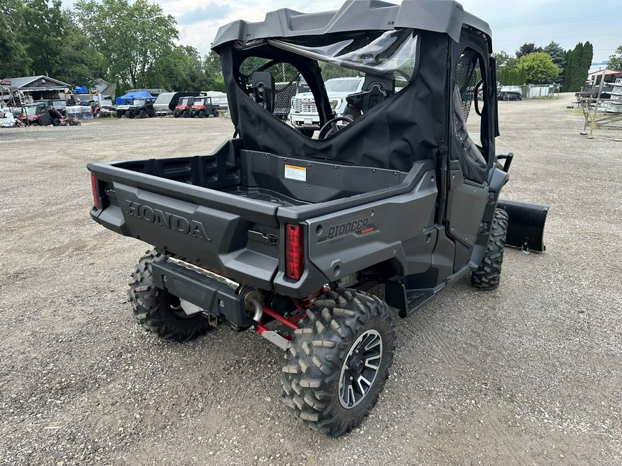2017 Honda PIONEER 1000. Power steering, plow and full cab!