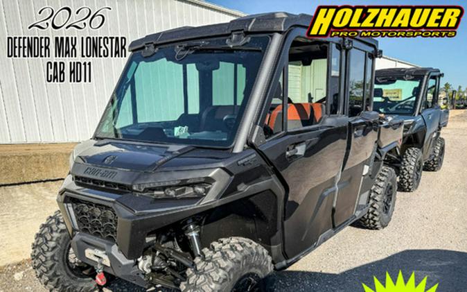 2026 Can-Am Defender MAX LONE STAR CAB HD11