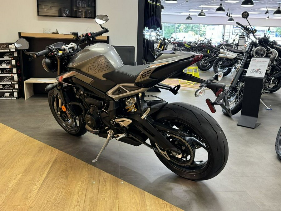 2024 Triumph Street Triple 765 RS Silver Ice