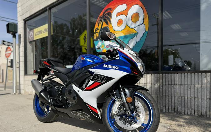 2026 Suzuki Motor of America Inc. GSX-R600Z 40th Anniversary Edition